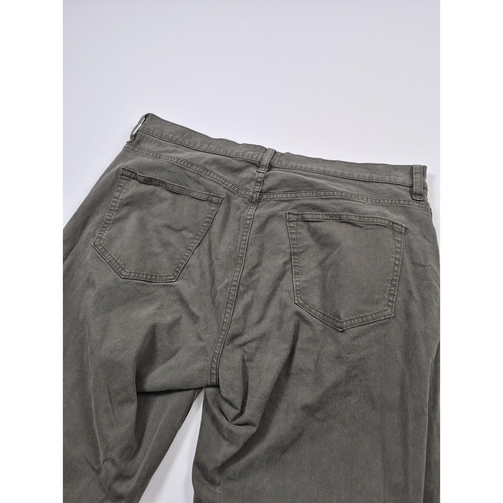Flint And Tinder 365 Pants Mens 34x30 Gray Straight Fit Stretch Denim Huckberry - Picture 10 of 16